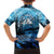 Rocky Mountains Family Matching Short Sleeve Bodycon Dress and Hawaiian Shirt Outdoor Adventure