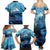 Rocky Mountains Family Matching Summer Maxi Dress and Hawaiian Shirt Outdoor Adventure