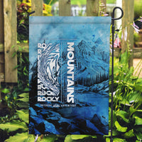Rocky Mountains Garden Flag Outdoor Adventure