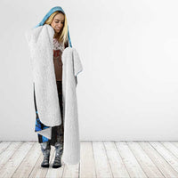 Rocky Mountains Hooded Blanket Outdoor Adventure