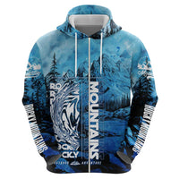 Rocky Mountains Hoodie Outdoor Adventure