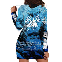 Rocky Mountains Hoodie Dress Outdoor Adventure
