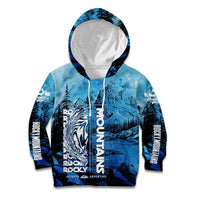 Rocky Mountains Kid Hoodie Outdoor Adventure