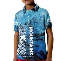 Rocky Mountains Kid Polo Shirt Outdoor Adventure