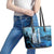 Rocky Mountains Leather Tote Bag Outdoor Adventure