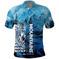 Rocky Mountains Polo Shirt Outdoor Adventure