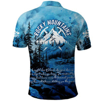 Rocky Mountains Polo Shirt Outdoor Adventure