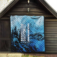 Rocky Mountains Quilt Outdoor Adventure