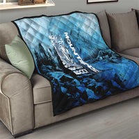 Rocky Mountains Quilt Outdoor Adventure