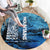 Rocky Mountains Round Carpet Outdoor Adventure