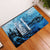 Rocky Mountains Rubber Doormat Outdoor Adventure