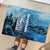 Rocky Mountains Rubber Doormat Outdoor Adventure