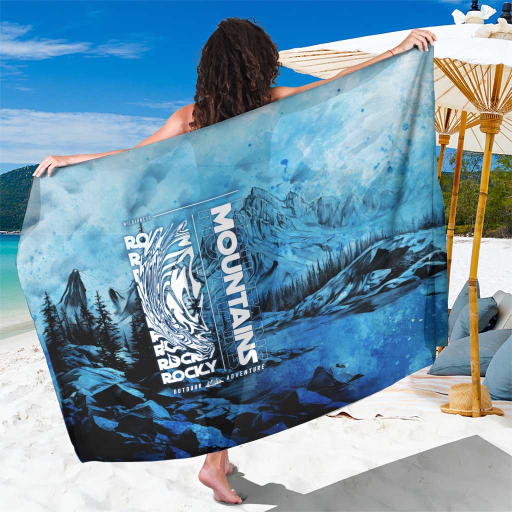 Rocky Mountains Sarong Outdoor Adventure