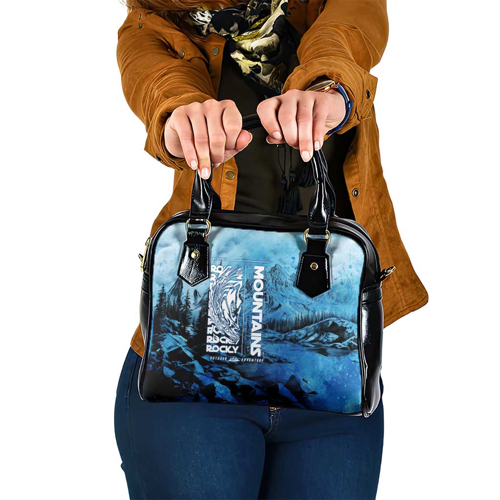 Rocky Mountains Shoulder Handbag Outdoor Adventure