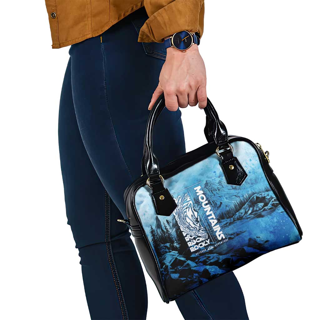 Rocky Mountains Shoulder Handbag Outdoor Adventure