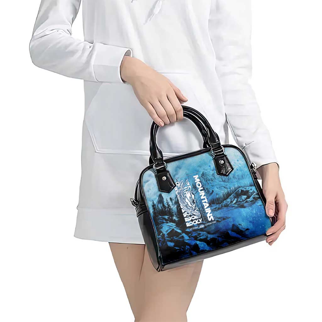Rocky Mountains Shoulder Handbag Outdoor Adventure