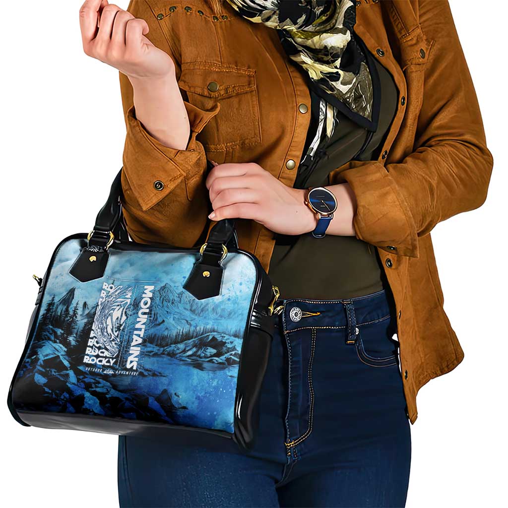 Rocky Mountains Shoulder Handbag Outdoor Adventure