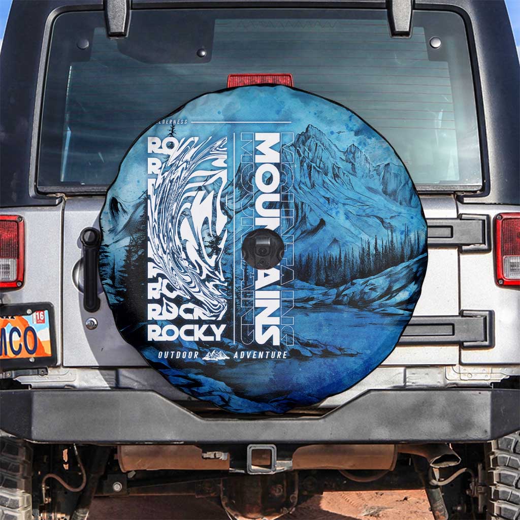 Rocky Mountains Spare Tire Cover Outdoor Adventure