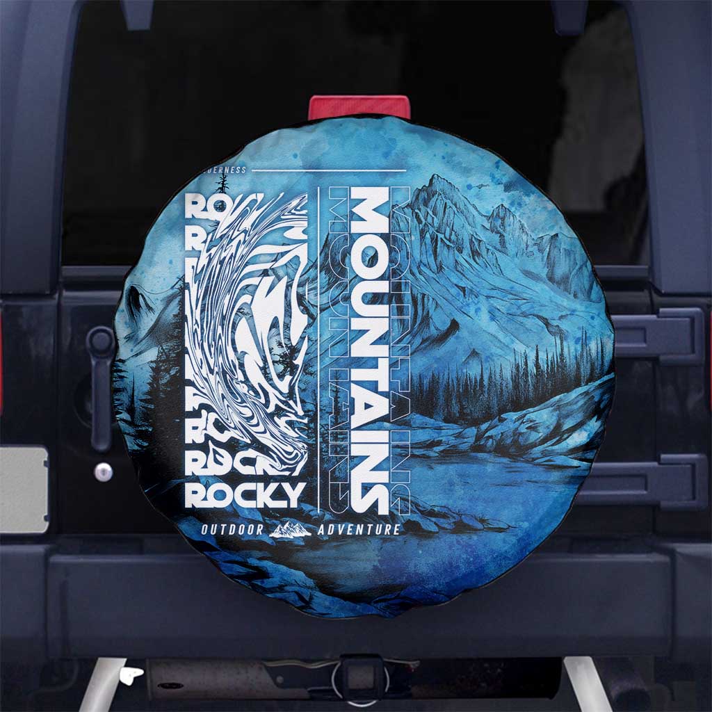 Rocky Mountains Spare Tire Cover Outdoor Adventure