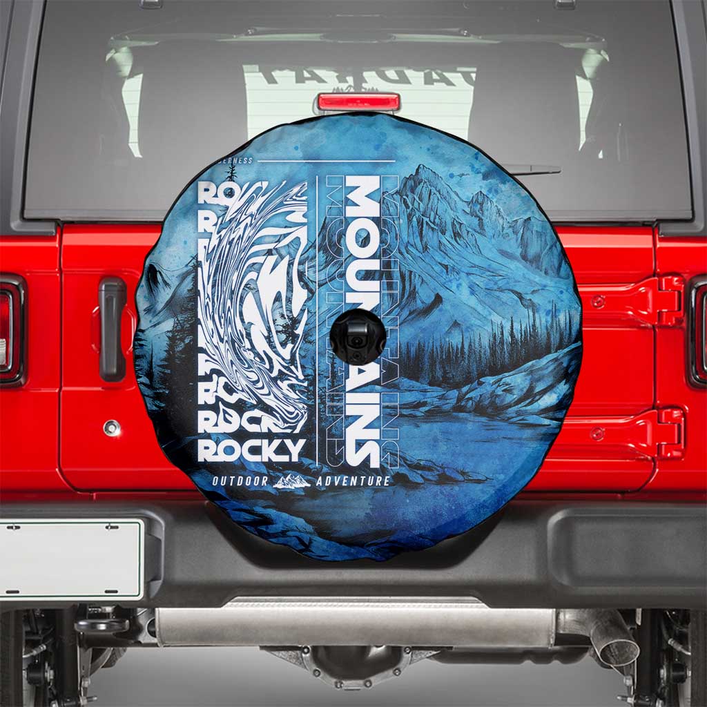 Rocky Mountains Spare Tire Cover Outdoor Adventure
