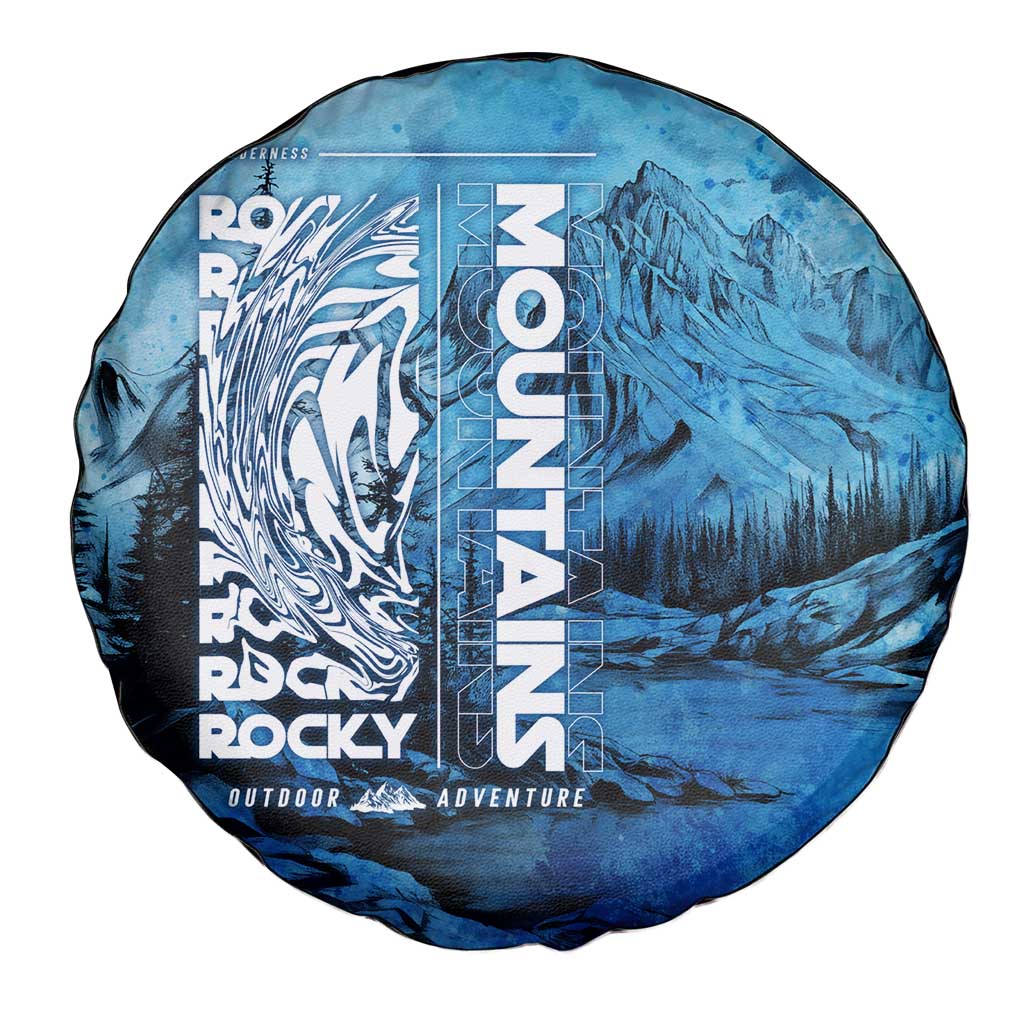 Rocky Mountains Spare Tire Cover Outdoor Adventure