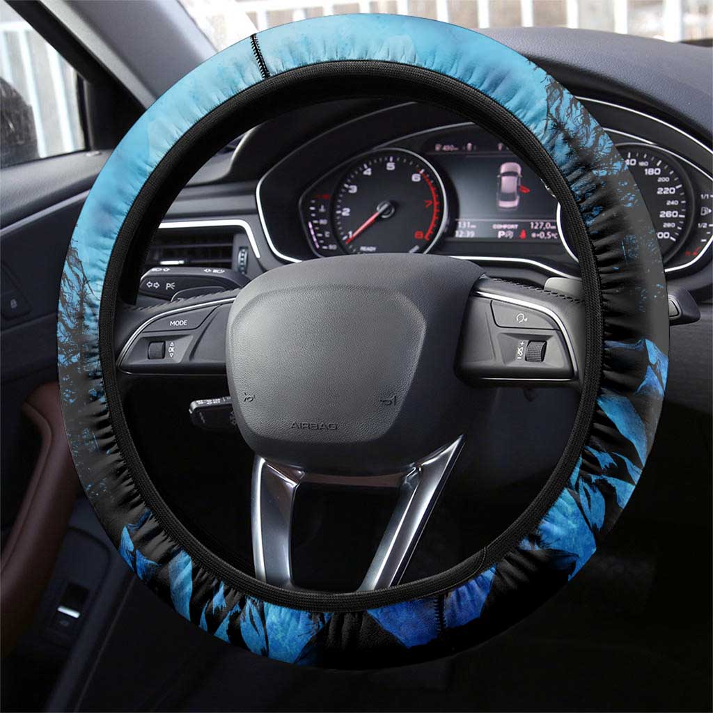 Rocky Mountains Steering Wheel Cover Outdoor Adventure