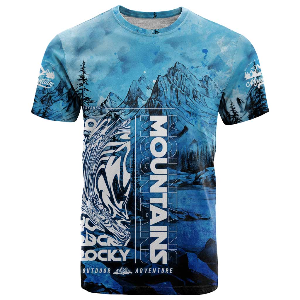 Rocky Mountains T Shirt Outdoor Adventure