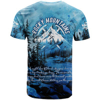 Rocky Mountains T Shirt Outdoor Adventure