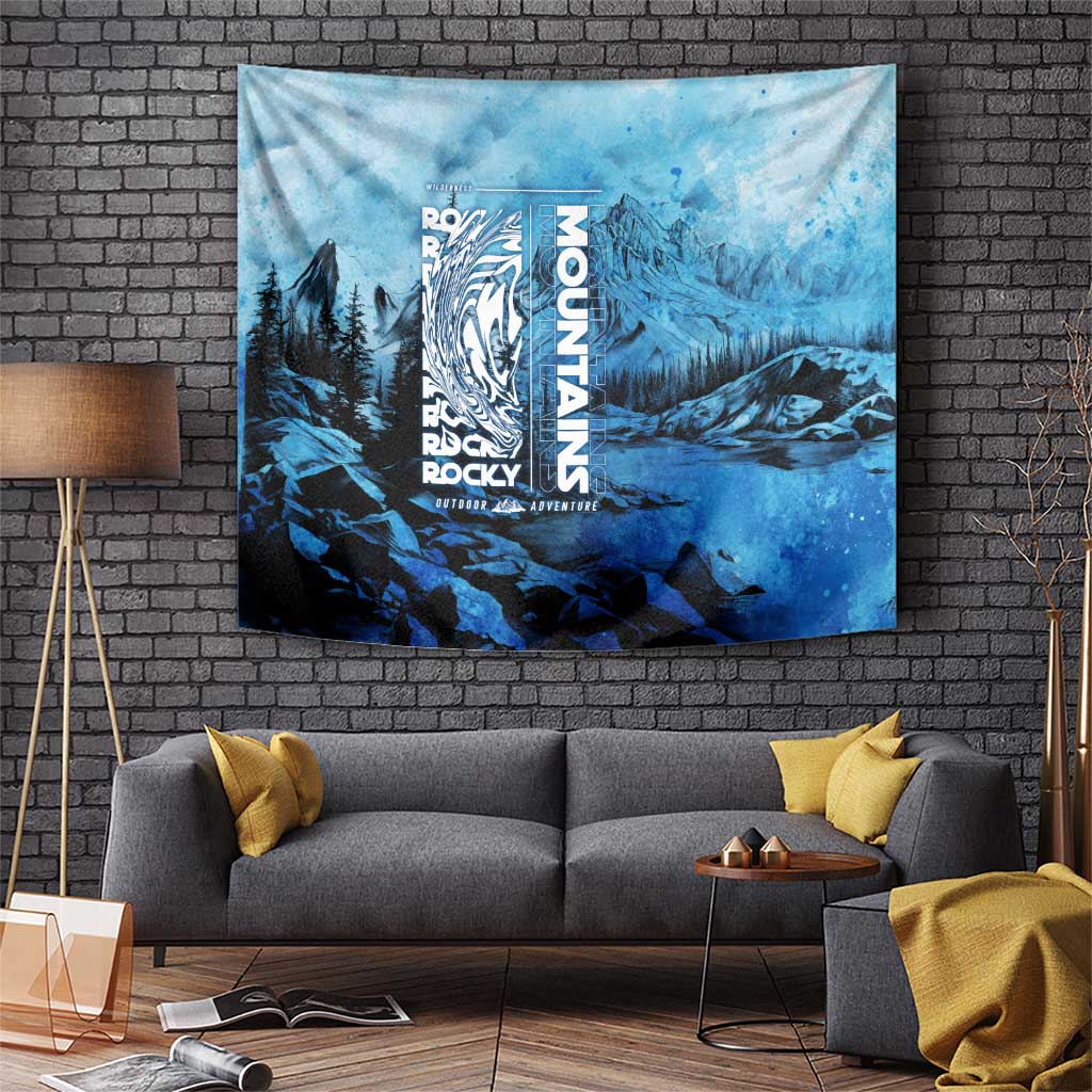 Rocky Mountains Tapestry Outdoor Adventure