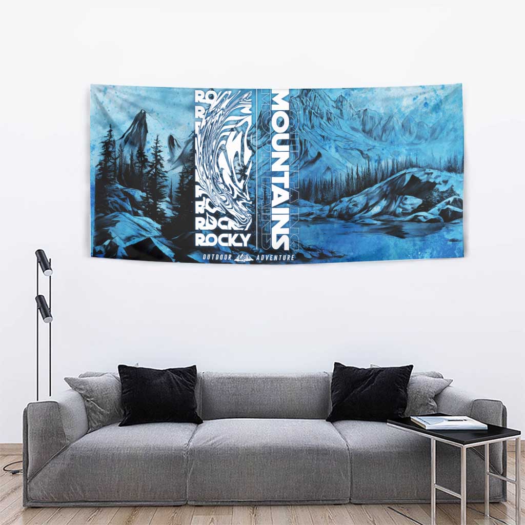 Rocky Mountains Tapestry Outdoor Adventure