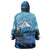 Rocky Mountains Wearable Blanket Hoodie Outdoor Adventure