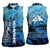 Rocky Mountains Women Sleeveless Polo Shirt Outdoor Adventure