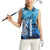 Rocky Mountains Women Sleeveless Polo Shirt Outdoor Adventure