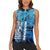 Rocky Mountains Women Sleeveless Polo Shirt Outdoor Adventure