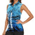 Rocky Mountains Women Sleeveless Polo Shirt Outdoor Adventure
