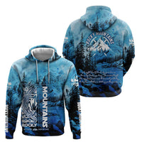 Rocky Mountains Zip Hoodie Outdoor Adventure