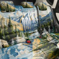 Wilderness of Rocky Mountains Back Car Seat Cover