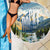 Wilderness of Rocky Mountains Beach Blanket