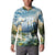 Wilderness of Rocky Mountains Button Sweatshirt