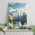 Wilderness of Rocky Mountains Canvas Wall Art