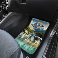 Wilderness of Rocky Mountains Car Mats