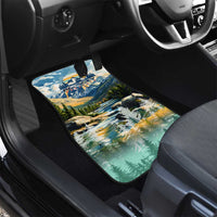 Wilderness of Rocky Mountains Car Mats