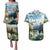 Wilderness of Rocky Mountains Couples Matching Puletasi and Hawaiian Shirt
