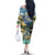 Wilderness of Rocky Mountains Family Matching Off The Shoulder Long Sleeve Dress and Hawaiian Shirt