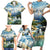 Wilderness of Rocky Mountains Family Matching Short Sleeve Bodycon Dress and Hawaiian Shirt