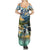 Wilderness of Rocky Mountains Family Matching Summer Maxi Dress and Hawaiian Shirt