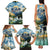 Wilderness of Rocky Mountains Family Matching Tank Maxi Dress and Hawaiian Shirt