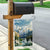 Wilderness of Rocky Mountains Garden Flag