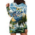 Wilderness of Rocky Mountains Hoodie Dress