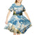 Wilderness of Rocky Mountains Kid Short Sleeve Dress